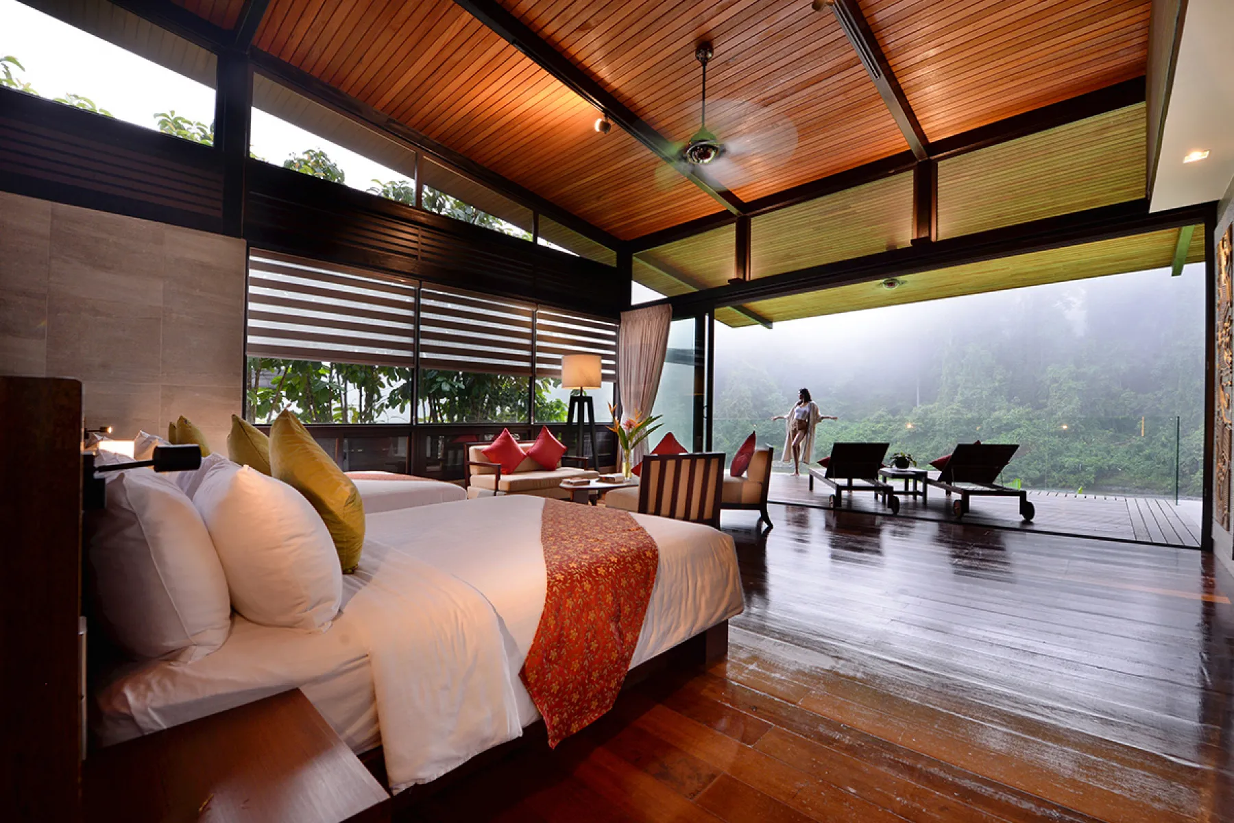 Accomodation at Borneo Rainforest Lodge