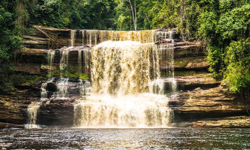 Swimming at the Waterfalls