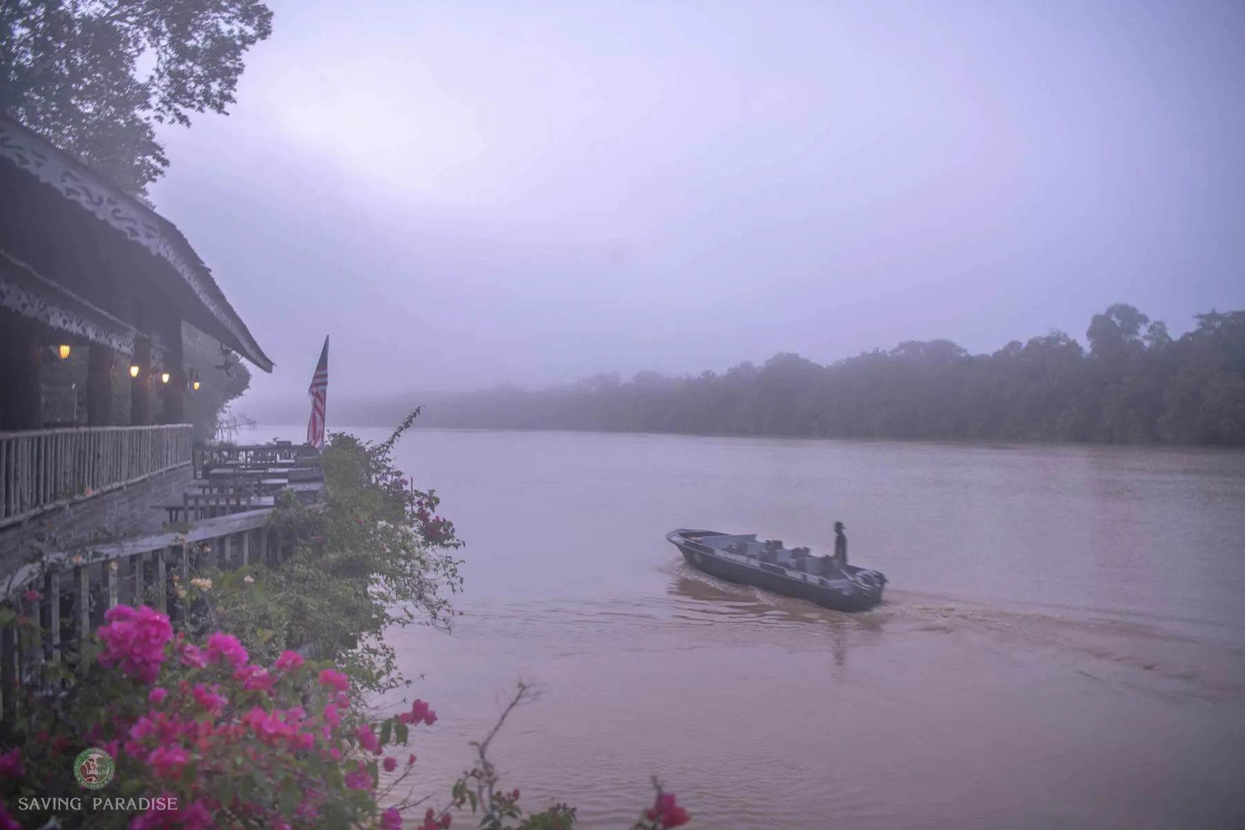Dawn from the Melapi jetty