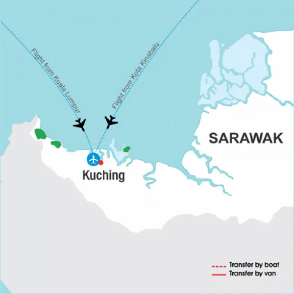 Kuching Highlights - Day 1