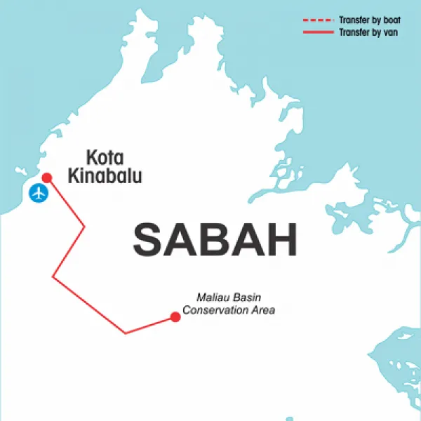 Maliau Basin Trek - Day 1